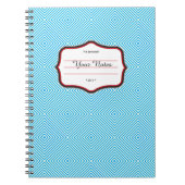 Carnet Motif bavarois (Devant)
