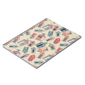 Carnet Motif Beach Hut (Côté gauche)