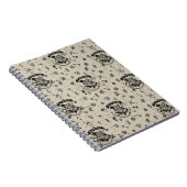 Carnet MOTIF beige HOGWARTS™ (Côté Droit)
