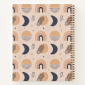 Carnet Motif bio Boho (Dos)