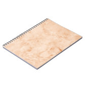 Carnet Motif blanc texture marbre (Côté gauche)