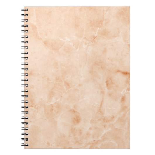 Carnet Motif blanc texture marbre (Devant)