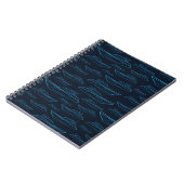 Carnet Motif bleu de yacht (Côté gauche)