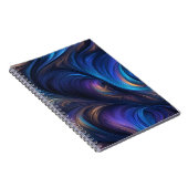 Carnet Motif bleu foncé (Côté Droit)