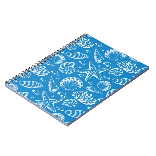 Carnet Motif Blue Beach (Côté gauche)