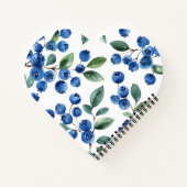 Carnet Motif Blueberry (Dos)