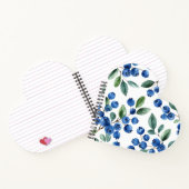 Carnet Motif Blueberry (Intérieur)