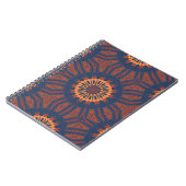 Carnet Motif Boho Bloom Mandala (Côté gauche)