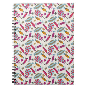 Carnet Motif bonbons Motif sucettes sucette 45