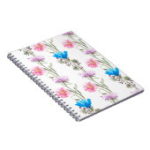 Carnet Motif botanique aquarelle (Côté Droit)