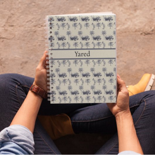 Carnet Motif botanique du Nil, coutume