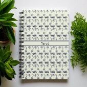 Carnet Motif botanique du Nil, coutume