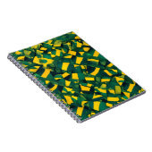 Carnet motif brésilien Abstrait (Côté Droit)