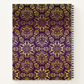 Carnet Motif brocart (Dos)