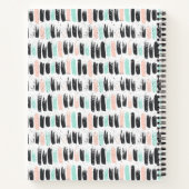 Carnet Motif Brosses et traits d'encre (Dos)