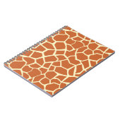 Carnet Motif Brown Giraffe (Côté gauche)