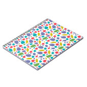 Carnet motif bulles   (Côté gauche)