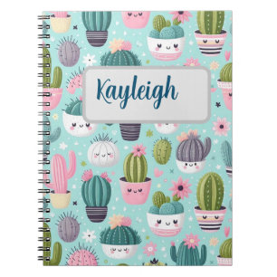 Carnet Motif cactus