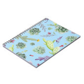 Carnet Motif Cactus 10 (Côté gauche)