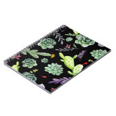 Carnet Motif Cactus 2 (Côté gauche)