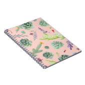 Carnet Motif Cactus 8 (Côté Droit)