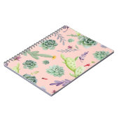 Carnet Motif Cactus 8 (Côté gauche)