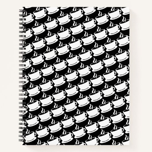 Carnet Motif café (Devant)
