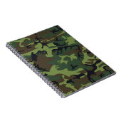 CARNET MOTIF CAMOFLAUGE (Côté Droit)