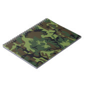CARNET MOTIF CAMOFLAUGE (Côté gauche)