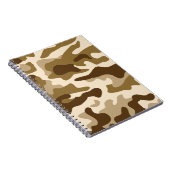 Carnet Motif camouflage beige (Côté Droit)