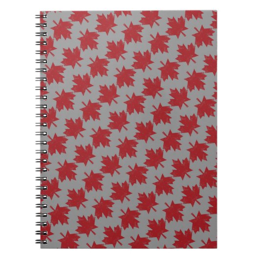 Carnet Motif canadien (Devant)