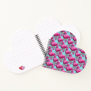 Carnet Motif Canard Rose Kawaii – Maxi Esthétique Adorabl