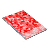 Carnet motif carré (Côté Droit)