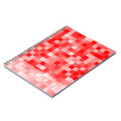 Carnet motif carré (Côté gauche)