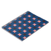 Carnet motif carré (Côté gauche)