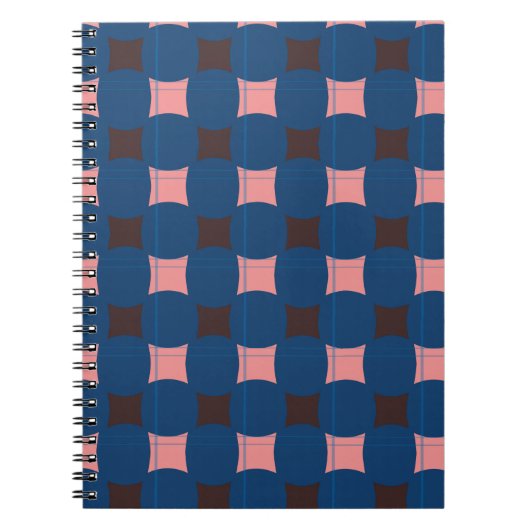 Carnet motif carré (Devant)