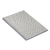Carnet Motif carreaux simple tissé (Côté Droit)
