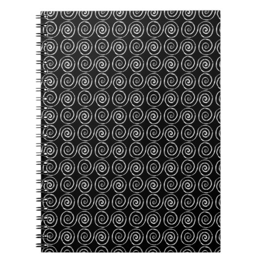 Carnet Motif celtique à double spirale (Devant)