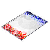 CARNET MOTIF CERCLES (Côté gauche)