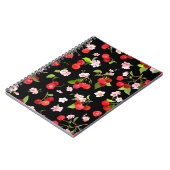 Carnet Motif cerise 2 (Côté gauche)