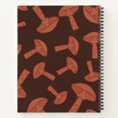 Carnet Motif champignon (Dos)