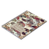 Carnet Motif champignon rouge blanc mignon (Côté gauche)