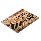Carnet Motif Cheetah (Côté gauche)