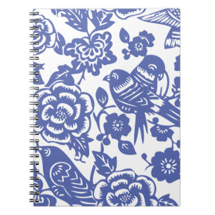 Carnet Motif chinois de porcelaine
