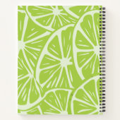 Carnet Motif citron (Dos)