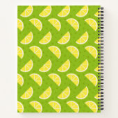 Carnet Motif citron (Dos)