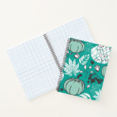 Carnet motif citrouille (Intérieur)