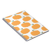 Carnet Motif citrouille (Côté Droit)