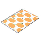 Carnet Motif citrouille (Côté gauche)