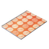 Carnet Motif Citrouille d'automne (Côté gauche)